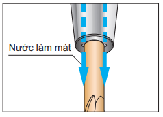 Bảo đảm cung cấp nước làm mát ra bên ngoài bề mặt