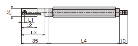 Đầu đo đường kính trong (loại trực tiếp) IB Type