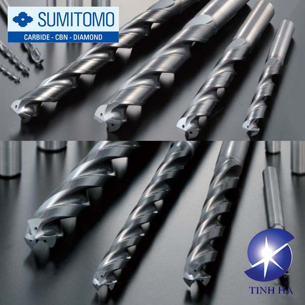 Dòng mũi khoan cacbua Strong MultiDrill HX / HY Sumitomo