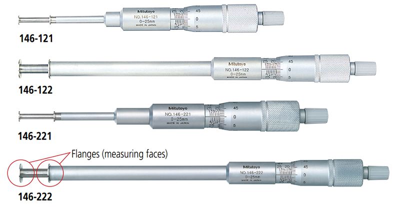 Panme đo rãnh Mitutoyo series 146