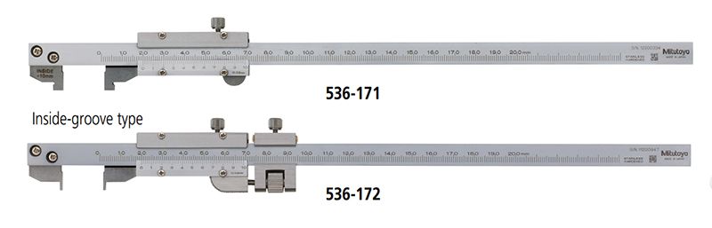 Thước cặp cơ khí Mitutoyo 536-171 / 536-172