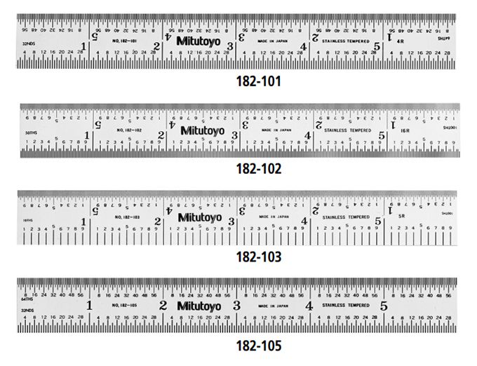 Thước lá thép Mitutoyo Series 182