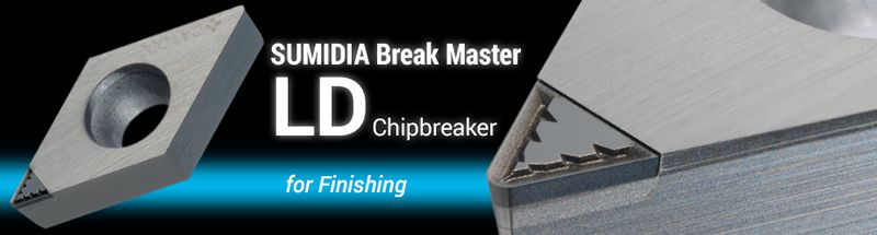 Mảnh dao tiện SUMIDIA Break Master LD / GD type