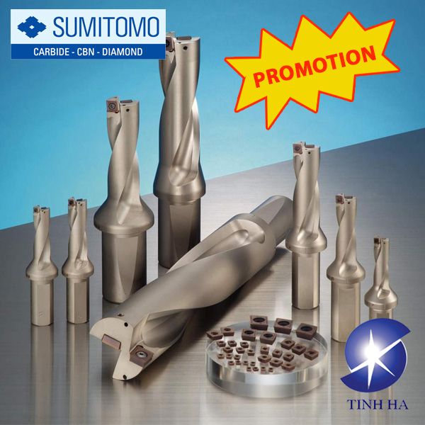 SumiDrill WDX - Indexable drills