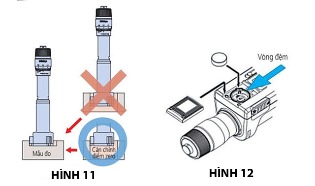 Cách kiểm tra, sử dụng và bảo quản thước đo lỗ điện tử (panme đo lỗ 3 chấu) Mitutoyo