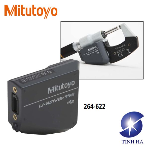 Mitutoyo 264-622 U-WAVE-TM/IP67 TYPE, Đầu phát U-WAVE cho panme điện tử