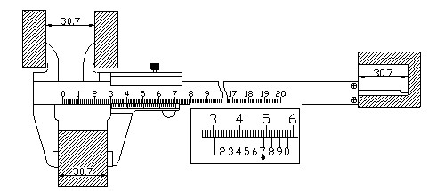 游標卡尺的讀數方法和使用方法