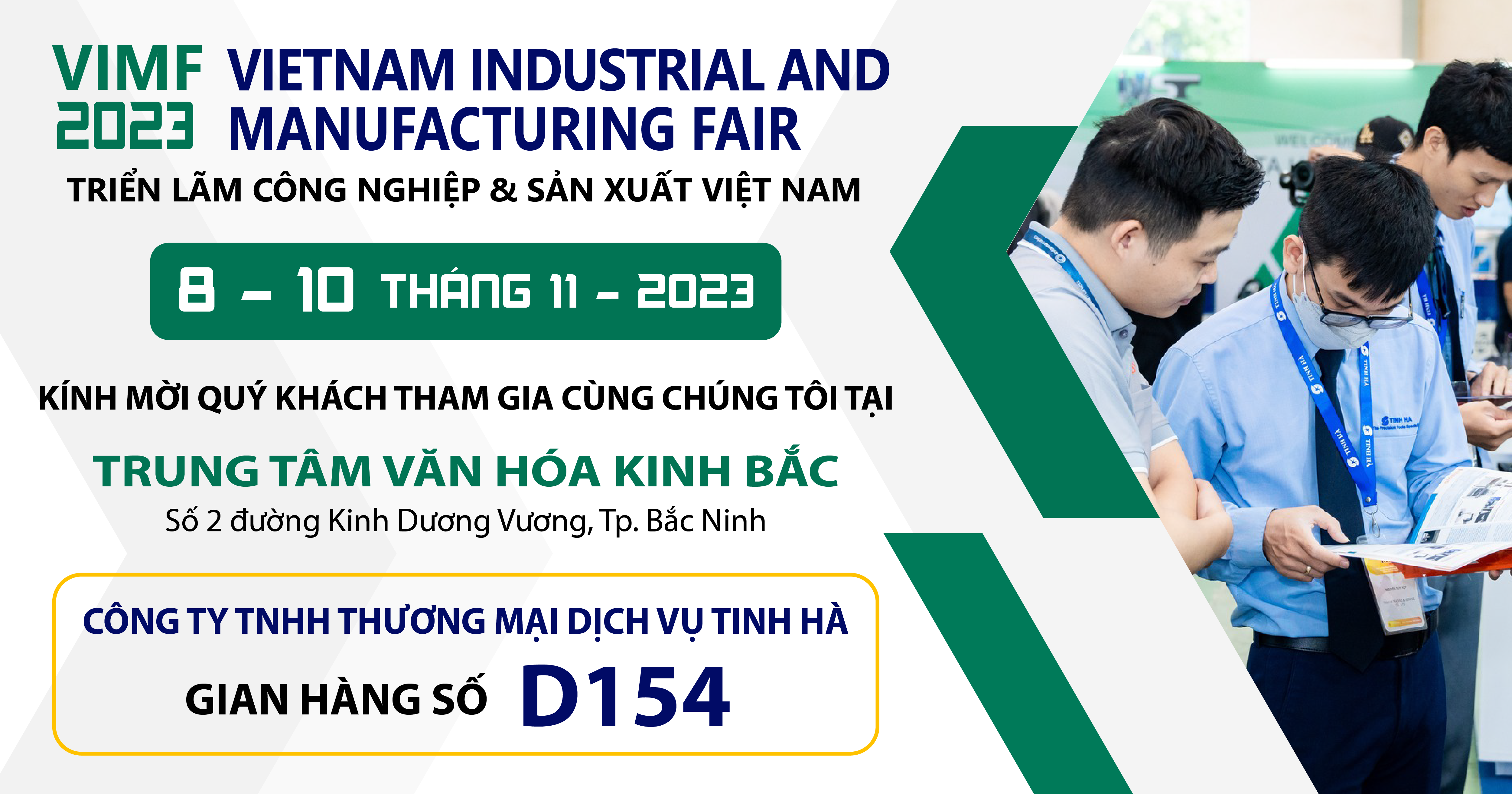 Tinh Ha cordially invite you to join us at the VIMF Bac Ninh 2023 exhibition