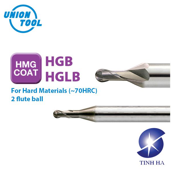 Dòng dao phay cầu 2 me HGB/HGLB